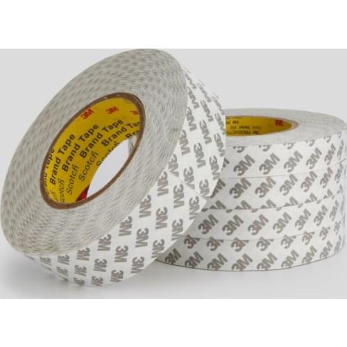50M *1mm-10mm Strong Sticky Double Sided Adhesive Tape 2mm-10mm 50m Length For Home Hardware