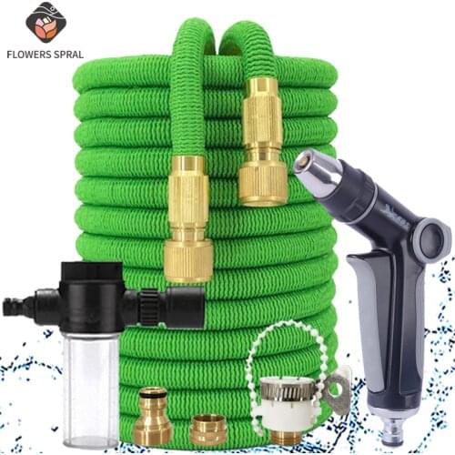 Lawn Watering Garden Sprayer For Garden Extendable Hose High Car Wash Watering Hose Home-Garden Drip Watering Sprayer Hose 2021