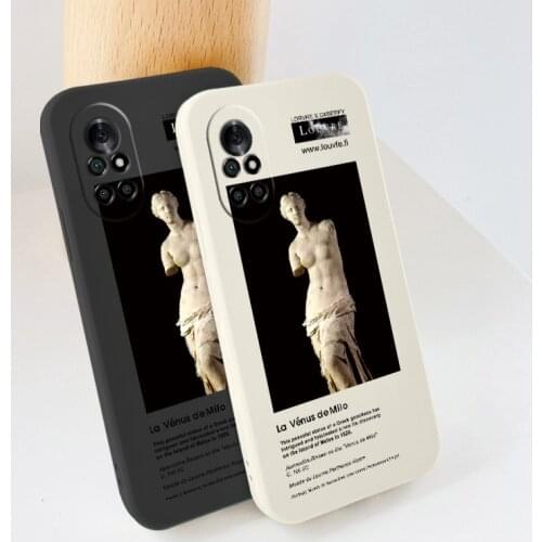 Carving Silicone Phone Case For Huawei Nova 8 7 Pro SE 6 SE 5 Pro Camera Protective Soft Back Cover On 5Z 5I 5Ipro 5T 4 4E