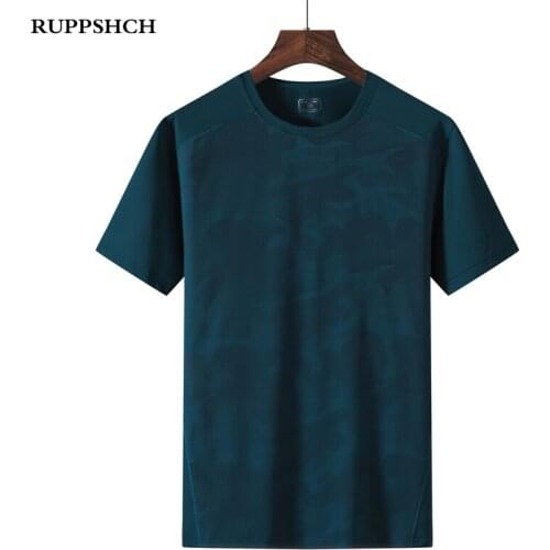 RUPPSHCH Mens Camouflage T-Shirts