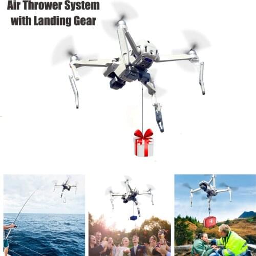 Air Thrower System For DJI Mavic 2 AIR 2 Drone Fishing Bait Wedding Ring Gift Remote Controller Deliver Mavic Mini 2 Accessories