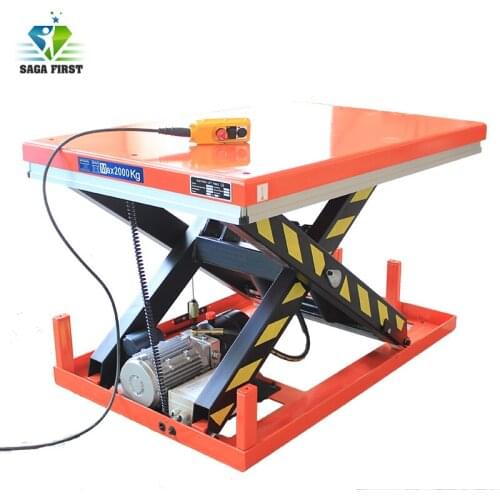 Standard Hydraulic Electric scissor lift Table