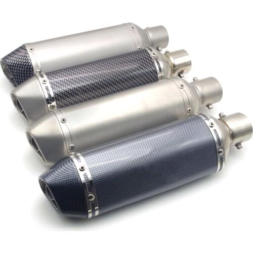 Universal motorcycle exhaust Pipe Escape moto muffler DB killer FOR bmw c650 sport z1000sx 600 hornet africa twin crf1000l bws