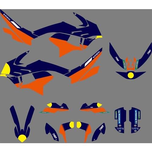 3M Motorcycle Team Graphic & Backgrounds Decal Sticker Kits for KTM 790R ADVENTURE 2019 2020