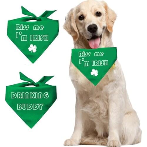 Pet Dog Bandanas Waterproof Pet Triangular Bibs for Puppy Dog Double-layer Pet Cat Dog Saliva Towel Scarf Pet Supplies