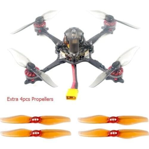 Happymodel Crux3 115mm 4in1 AIO CrazybeeX 5A CADDX Ant EX1202.5 KV6400 Motor 1-2S 3inch Toothpick FPV Racing RC Drone 41gram
