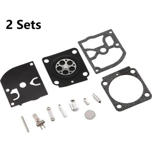2 Sets/lot ZAMA C1Q Carburetor Repair Kit Diaphragm Gaske Kit RB-100 RB100 Fit STIHL Trimmer HS45 FS55 FS38 BG45 MM55 LEME