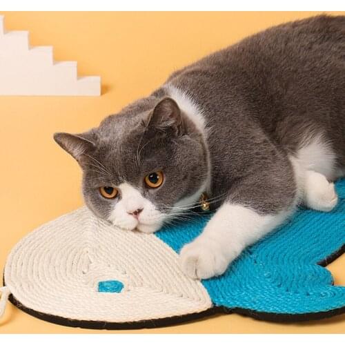 Cat Scratch Pad Cats Toys Scratcher Wear-resistant Multifunctional Sleeping Mat Sisal Rope Cat Grinding Claw Pet Supplies D5037