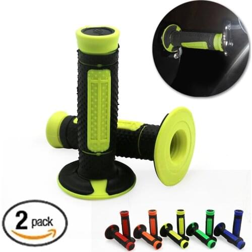 7/8" 22mm 24mm Motorcycle Grips Hand Grips For Yamaha Honda Kawasaki KX65 KX85 KX125 50cc 110cc 70cc Pit Dirt Bike Motocross