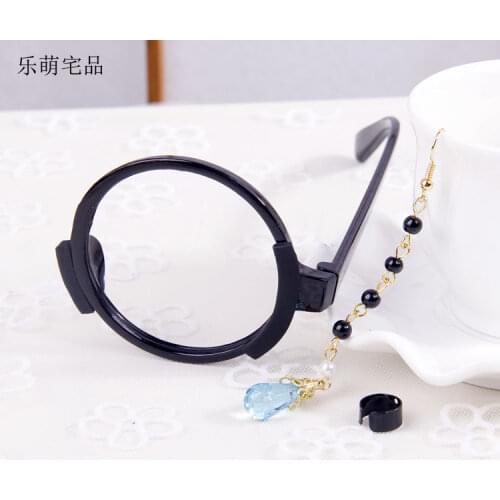 Love live Eli Ayase earrings glasses ear clip