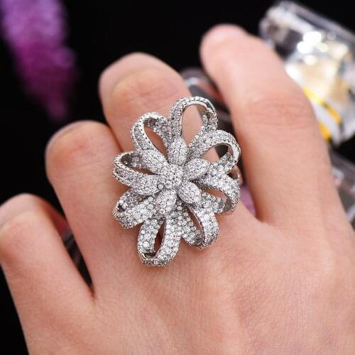Soramoore Rings With Cubic Zirkonia For Women