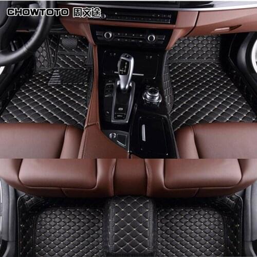 CHOWTOTO AA Custom Special Floor Mats For Toyota Sienna 7seats Non-slip Carpets For Sienna 7seats Foot Mat