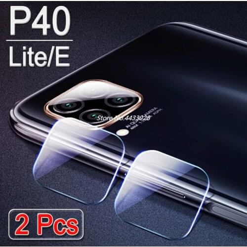 P40 Light Camera Protector for Huawei P 40 Lite E Lens Protective Glass Huawie P40lite 40p 40light P40e Len Sheet Soft Film 2pcs