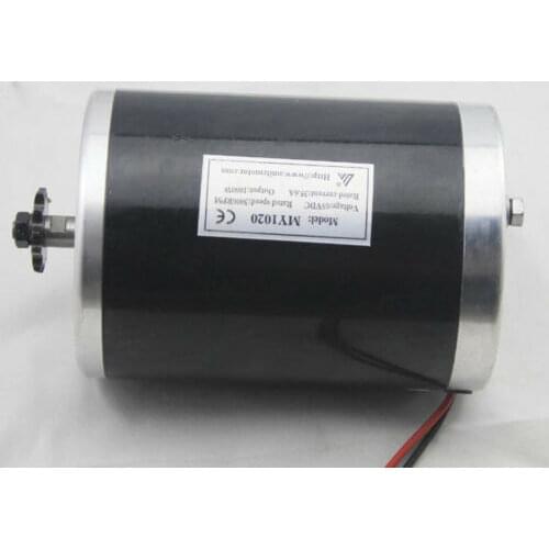 CE MY1020 1000W 36V/48V High Speed Brush DC Motor