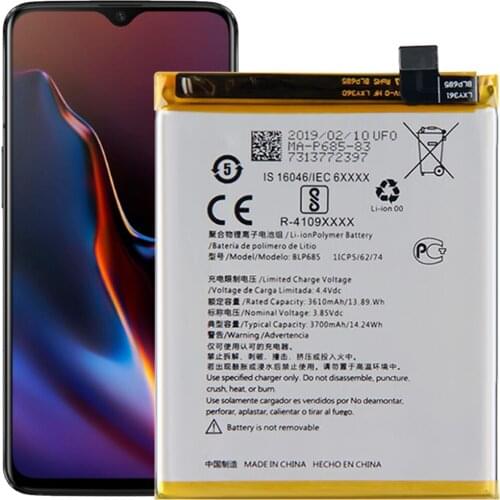 BLP685 Battery For OnePlus 6T 1+ 6T Battery Replacement Repair Part