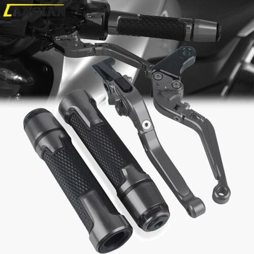 Motorcycle Accessories CNC Aluminum Brake Clutch Levers Handlebar Hand Grips ends For Kawasaki Z750S Z 750 Z750 S 2006 2007 2008