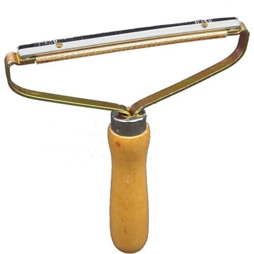 Portable Lint Remover Fabric Shaver Pure Copper Cutter Head Wooden Handle Sweater Clothes Lint Remover Trimmer For fabulous