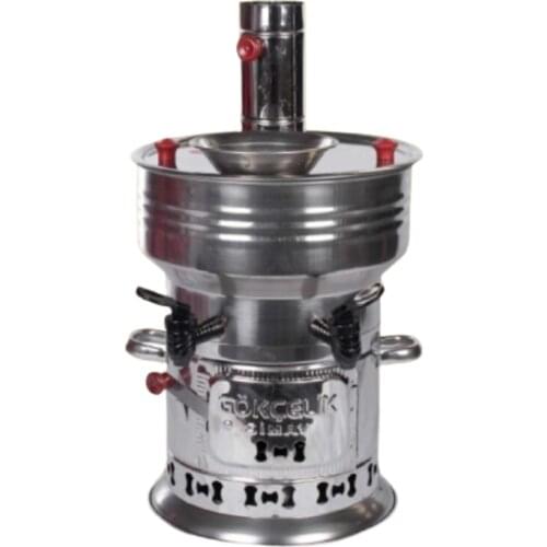 10 Liters Stainless Steel teapot warmer Tea ceremony tea accessories multicooker samovar on the wood Kettle camping Tea pair