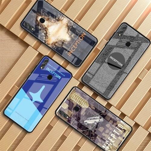 Inception Tempered Glass Phone Case For Huawei P20 P30 P40 P40 Lite Pro Psmart Mate 20 30 Cover Shell