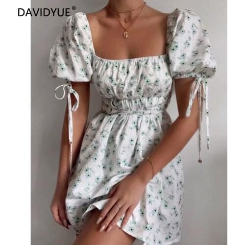 Davidyue Summer Dresses With Sleeves