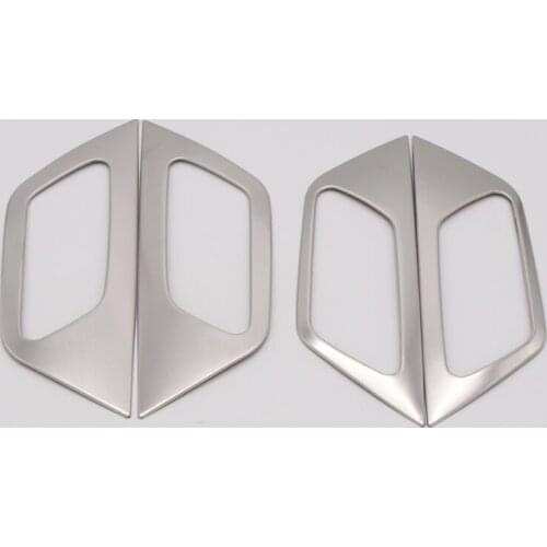 For Peugeot 3008 GT / 5008 GT 2017 2018 Stainless Steel Interior Door Handle Bowl Frame Cover Trim 4pcs Car Styling