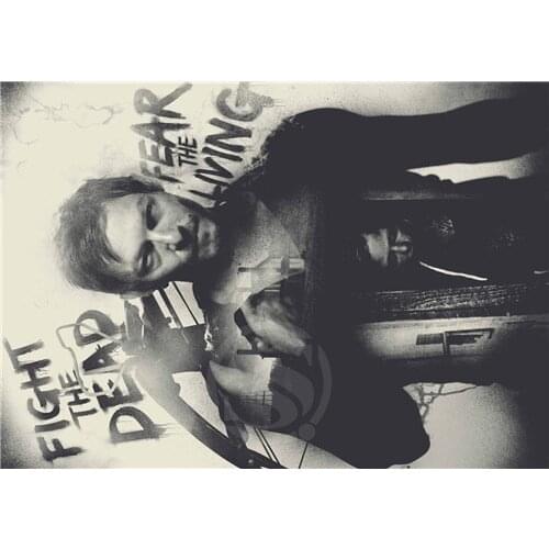 The Walking Dead Norman Reedus daryl dixon Home Decoration Wall Canvas Poster Print Stylish Retro Decor Nice Poster 27x40cm