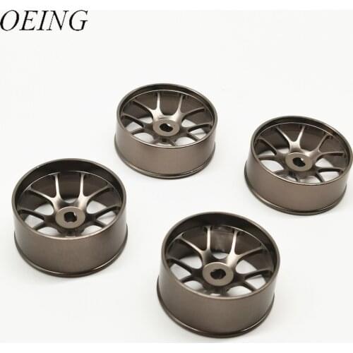 KyoSho Mini-Z 22MM BBS Titanium Metal Drift Wheel Hub for 1/24 1/28 RC Car Mini-Z Mini-Q HGD1 MINI-D DRZ Wltoys K969 K989