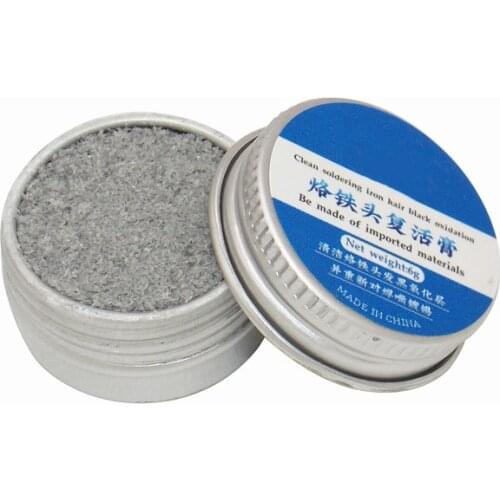 Refresher Solder Cream Tip Clean Electrical Soldering Iron for Oxide Iron Head Lead-Free Cleaning Welding Fluxes Solder Paste