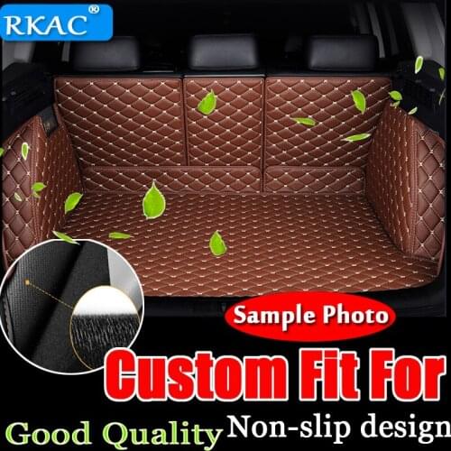 Custom car trunk mats for Volkswagen all model VW jetta BORA Sagitar Touareg Tiguan Variant magotan polo Passat Touran teramont