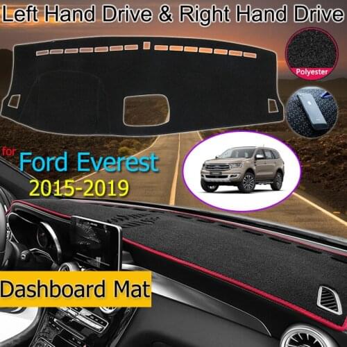 For Ford Everest 2015-2019 Anti-Slip Mat Dashboard Pad Sunshade Dashmat Protect Carpet Anti-UV Dash Accessories