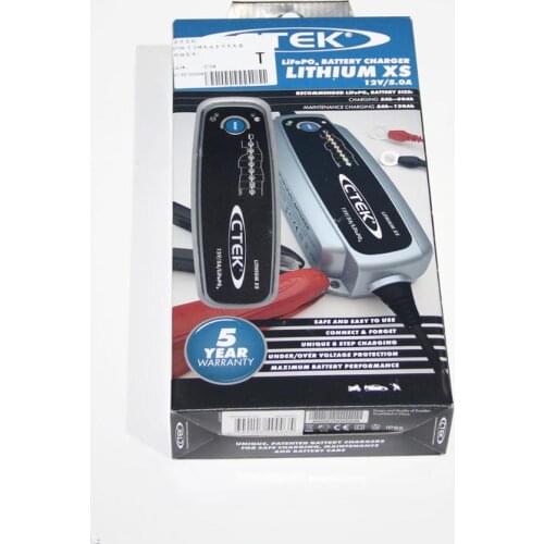 Sweden CTEK 5.0 lithium battery charger mxs5.0 motorcycle battery