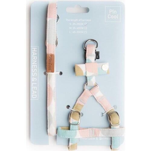 Ink Dot Pet Chest Strap Cat Dog Leash Set Small Dog&Cat Collar And Dog Leash Pet Accessories