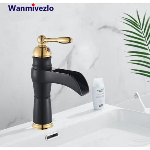 Wanmivezlo Gold Bath Faucets