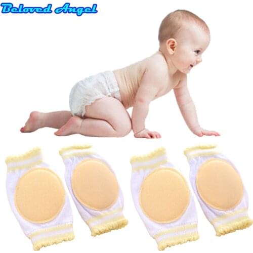 2019 New Baby Safety Knee Pads Crawling Protector Kids Kneecaps Child Harnesses Leashes Cartoon Kneepad Girls Boys Elbow Cushion