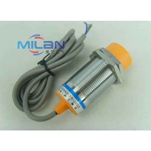 1pcs 15mm Detection Distance Inductive Proximity Sensor LJ30A3-15-J/DZ AC,2-wire NC,diameter 30mm,Proximity Switch