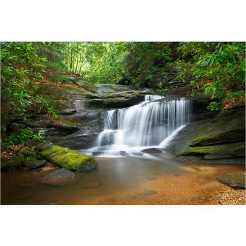 3d photo wallpaper Custom High end 3d murals wallpaper for walls 3 d Sports blurred waterfall natural landscape wall paper decor