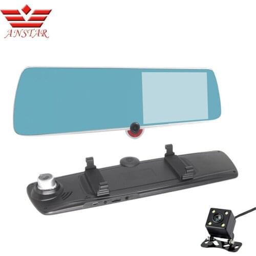ANSTAR Full HD 1080P Video Recorder Mirror Super Night Vision Dvr Dash Camera 24 Hour Parking Sensor Car DVRs In-Car Camera