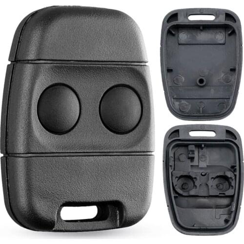 Auto Car Key Shell Case Replacement 2 Buttons Fob Replacement Car Key Shell Land Rover Discovery 1 Freelander C50 Auto