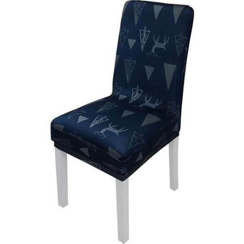 Premium Seat Cover Cartoon Printing Sanding Chair Cover For Home Dining Room Soft Anti-wrinkle Widely Used Chair Case Decoration