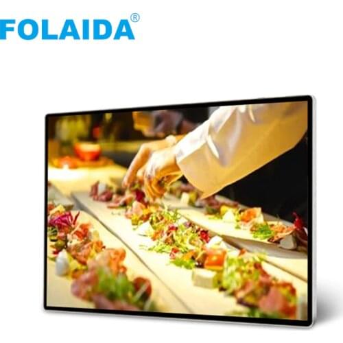 FOLAIDA 32 43 50 50 65 70 led inch LCD TFT full Hd panel Display wireless touch interactive smart Android ad Digital Signage pc