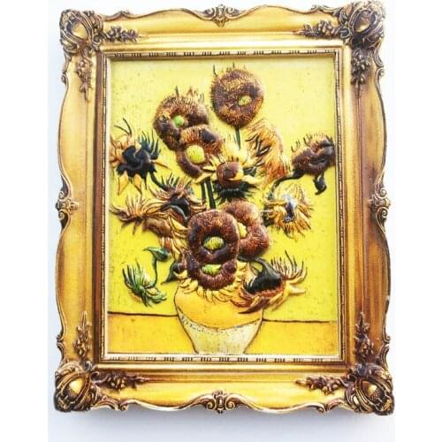 QIQIPP Van Gogh Museum in Amsterdam, Netherlands oil painting sunflower tourism