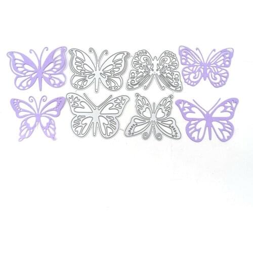 Julyarts Butterfly Cutting Dies Molds For Home DIY Scrapbooking Decorative Photo Album Engraving Folder Paper Cards Crafts