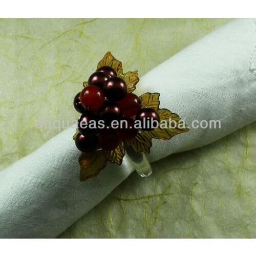 Aliexpress sold beaded wedding napkin ring