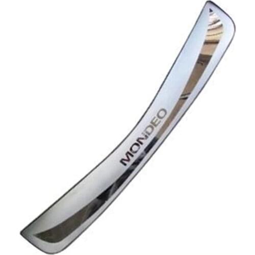 Stainless steel Rear Bumper Protector Sill Trunk Tread Plate Trim for Ford Mondeo 2007-2012 Car accessories