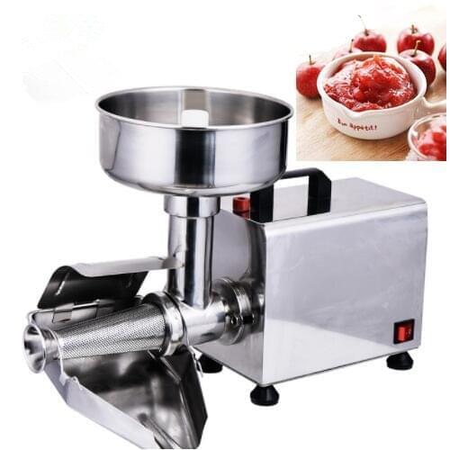 Mango spiral juicer tomato press strainer tomato sauce making machine blueberry jam making machine vegetable crusher