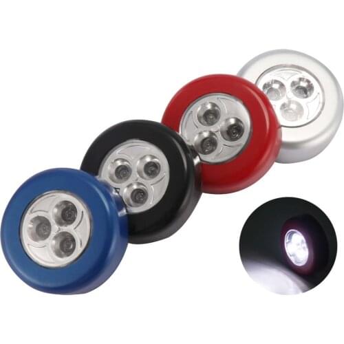 3 LED Cabinet Light Kitchen Bedroom Cupboard Light Wireless Magnetic Corridor Stair Light Night Lamp