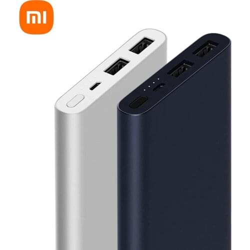 Xiaomi Redmi 10000mAh Power Bank Fast Charging External Battery Dual USB Input Output Two-way Charging Battery