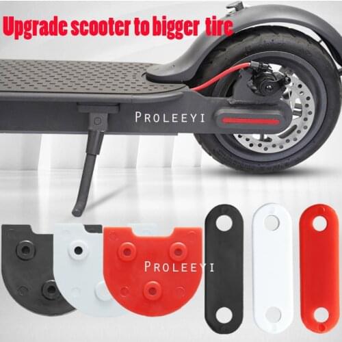 10 Rear Mudguard Spacer Kickstand Spacer for Xiaomi M365 Upgrade 3D Printed Modification for 10 inch M365 Wheel Kit/Foot Support