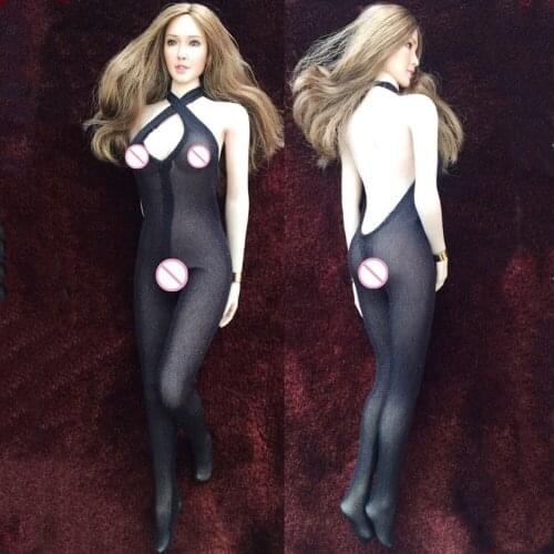 4 Models 1/6 Scale Sexy Female Onesies Clothes Women Erotic Underwear Sexy Clothing Suit Set Model for 12'' Action Figure Body