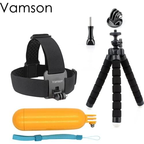 For Xiaomi for Yi Accessories Octopus Tripod Head Strap Floaty Bobber Monopod For Gopro Hero 5 4 3+ for SJCAM Action Camera VS48